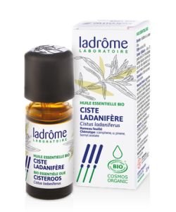 Ciste ladanifère (Cistus ladaniferus) - Huile essentielle BIO, 10 ml
